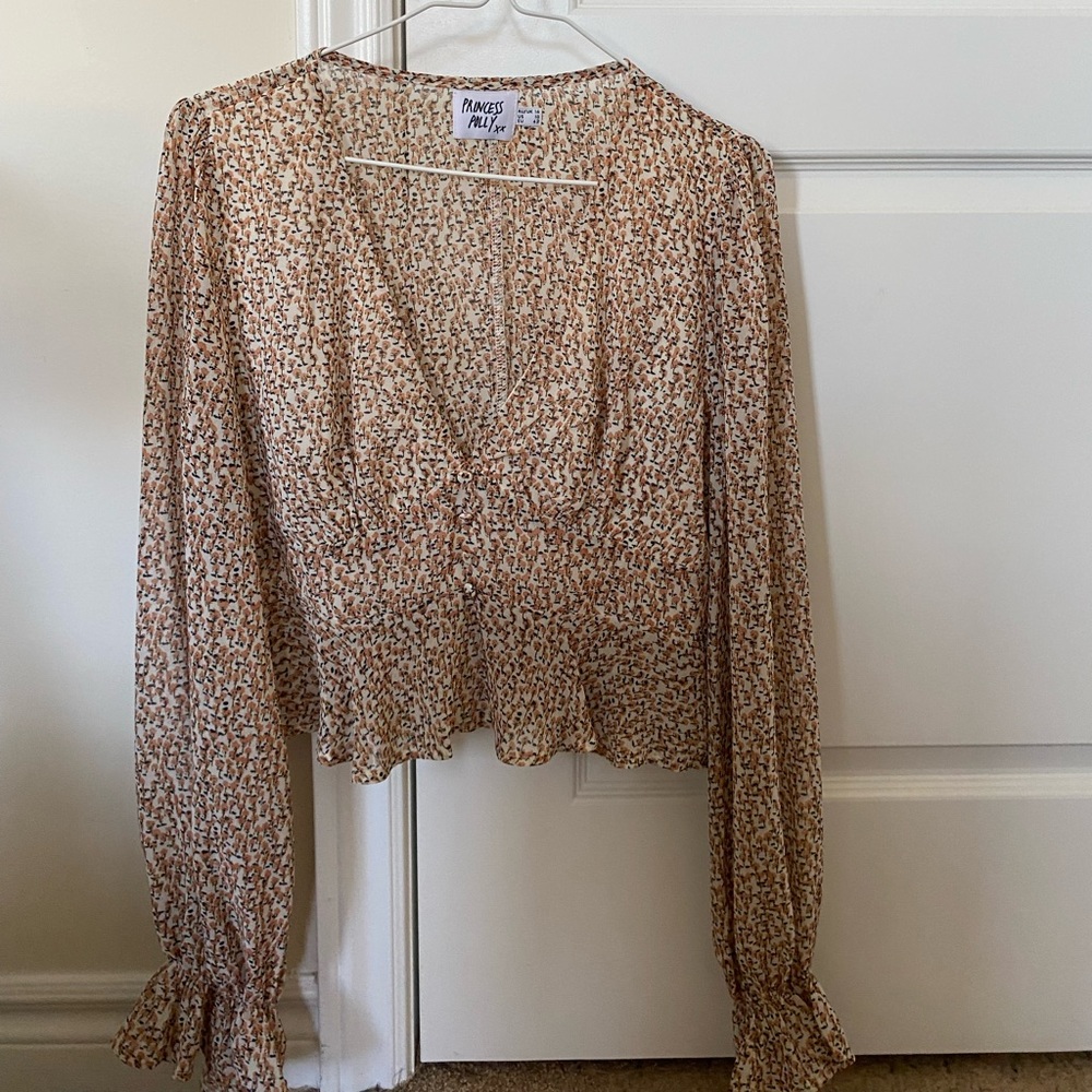 Princess polly Blouse - Large BNWOT size 10